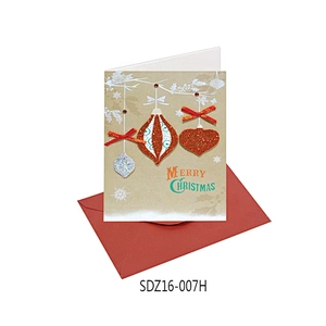 Superior quality Digital printing Cards  Cheap prices Christmas greeting Paper card