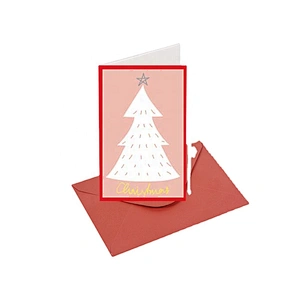 Custom Fashion Square Cards  Top selling Christmas greeting Paper card With Logo