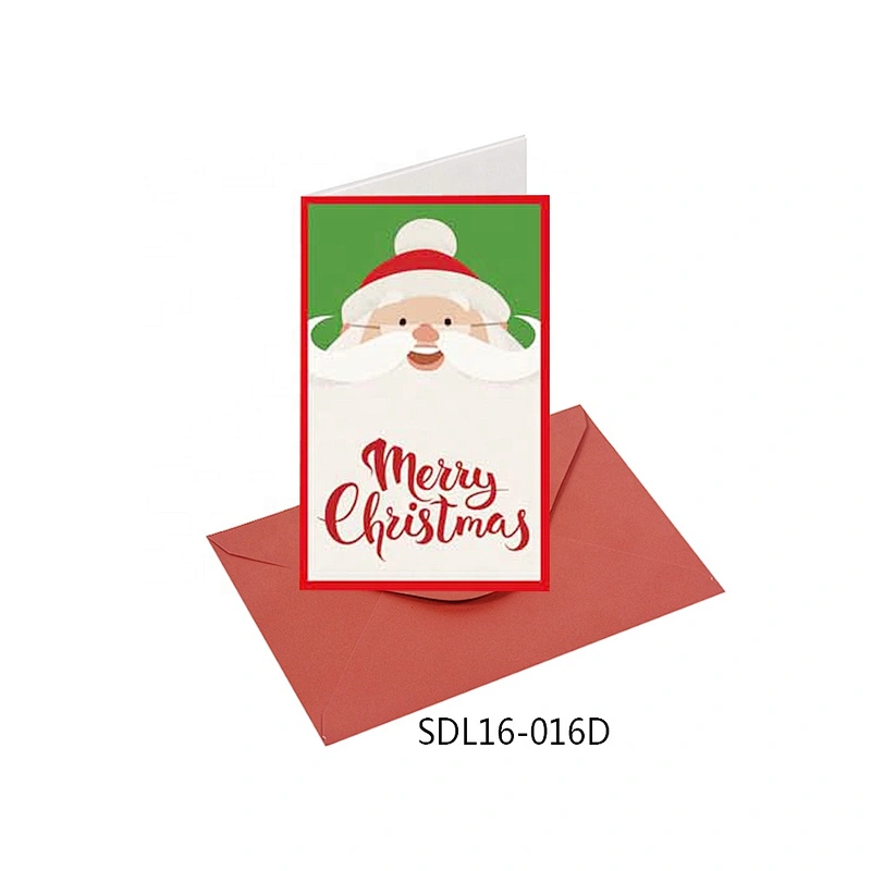 Best sell wholesale Letter pattern Cards Popular hot selling Christmas greeting Paper card