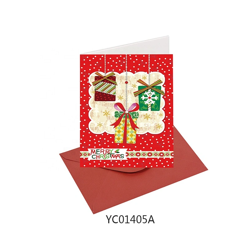 Hot Sales Custom oem china Black Cards Best selling Christmas greeting Paper card