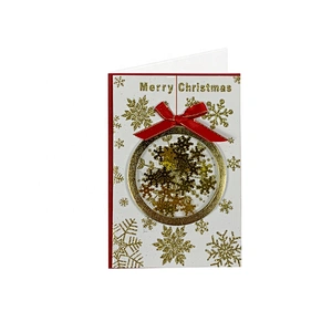 Factory Custom Thank You Cards  OEM Customized Christmas greeting Paper card