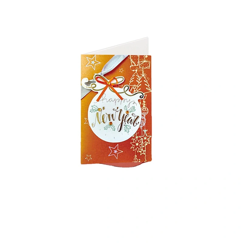 Cheap promotional gift Thank You Cards  Latest hot sale Christmas greeting Paper card