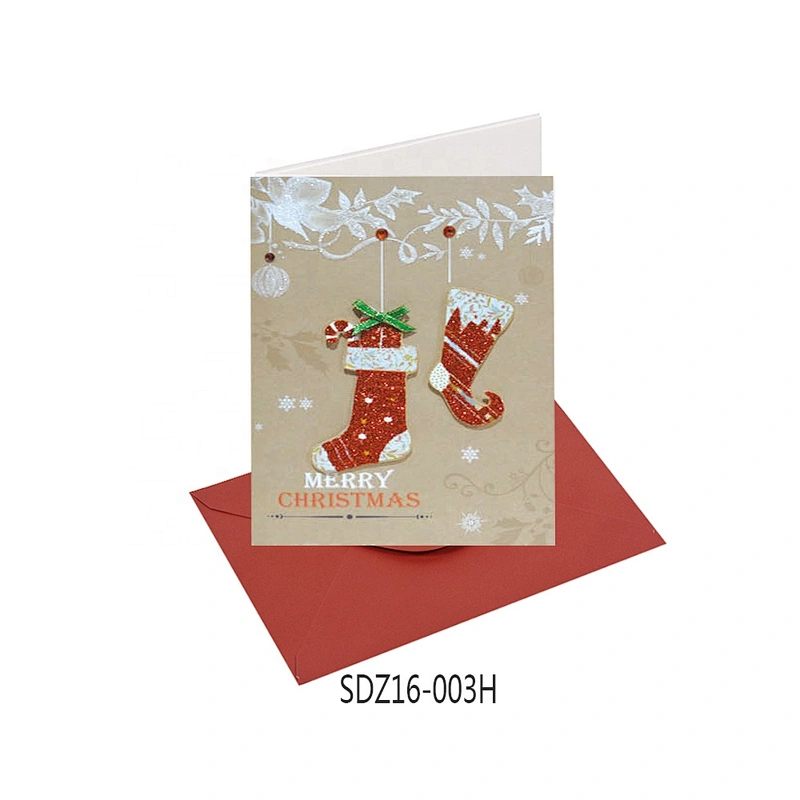 Superior quality Digital printing Cards  Cheap prices Christmas greeting Paper card