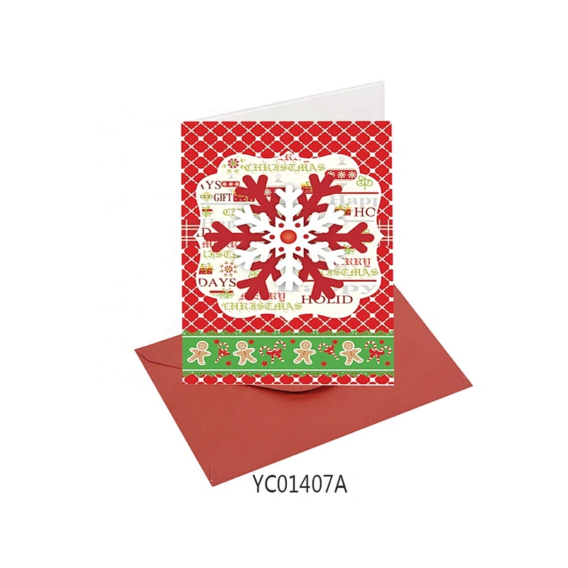 Hot Sales Custom oem china Black Cards Best selling Christmas greeting Paper card