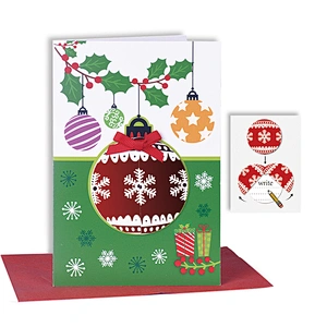 Factory 3D Moving design Christmas greeting card for gifts