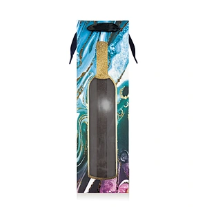 High Quality Customized Wine Bottle Gift Packaging Paper Bag
