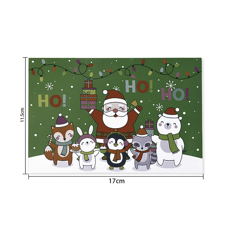 3D Pop Up Christmas Greeting Card Custom Cards for Festival