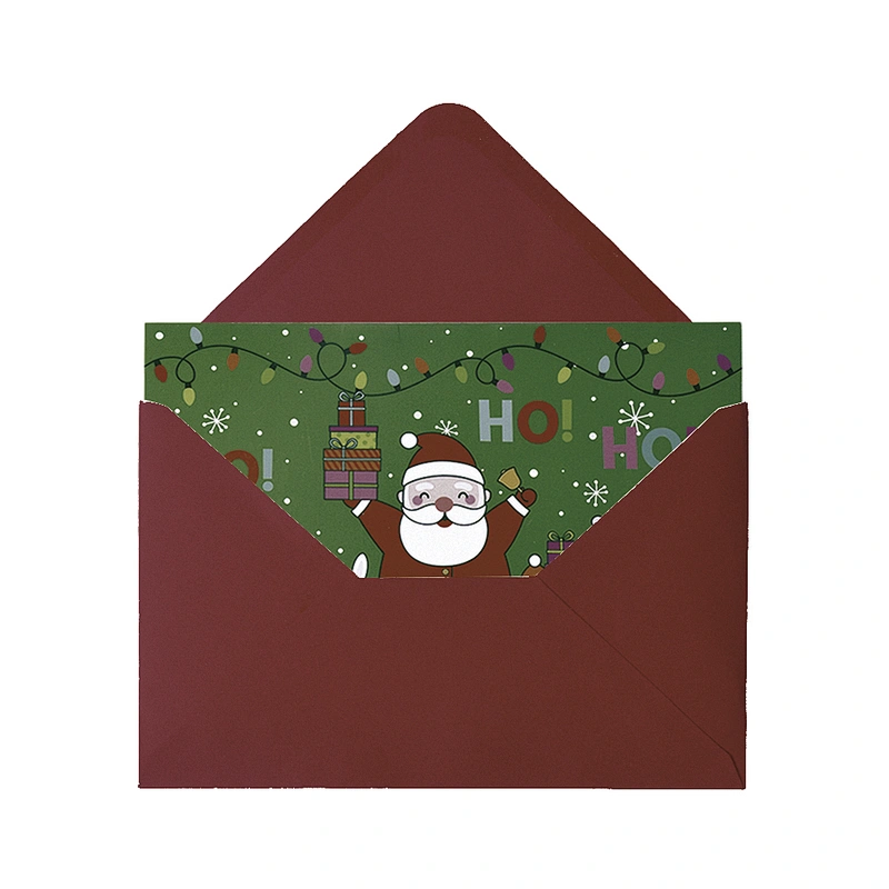 3D Pop Up Christmas Greeting Card Custom Cards for Festival