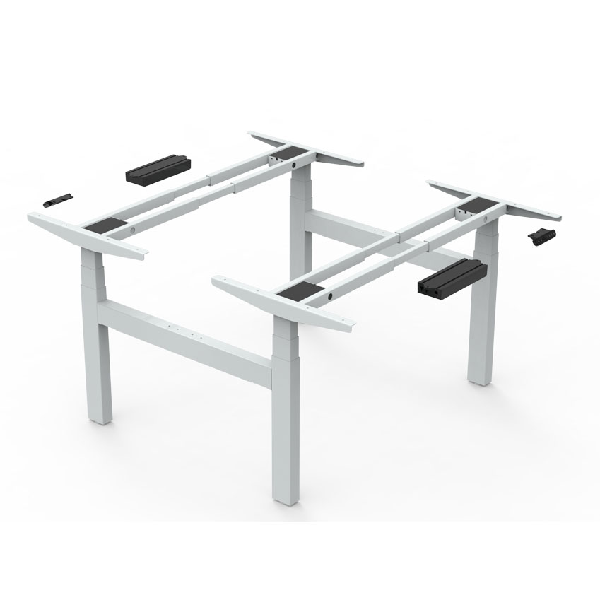 Height adjustable desk workstations