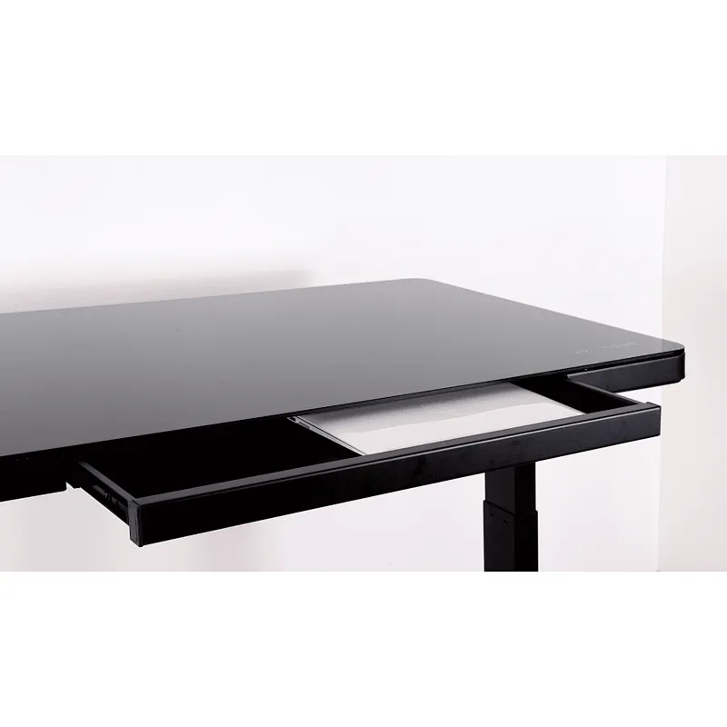 Glass Top Standing Desk
