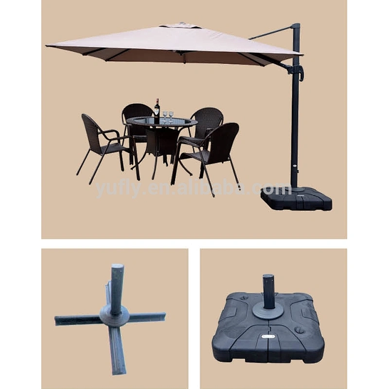 Outdoor Furniture Small Roma with canopy rotating function 3x3m 2.5x2.5m,Small outdoor patio parasol roma hanging umbrella