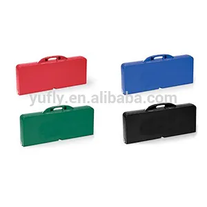 table and seat sets outdoor easy-carry garden BBQ picnic camping plastic folding table