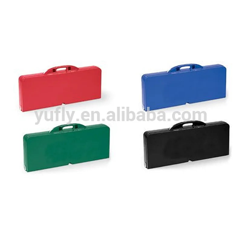 table and seat sets outdoor easy-carry garden BBQ picnic camping plastic folding table