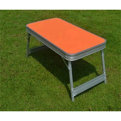 Alum. MDF folding picnic camping bed table computer folding small table