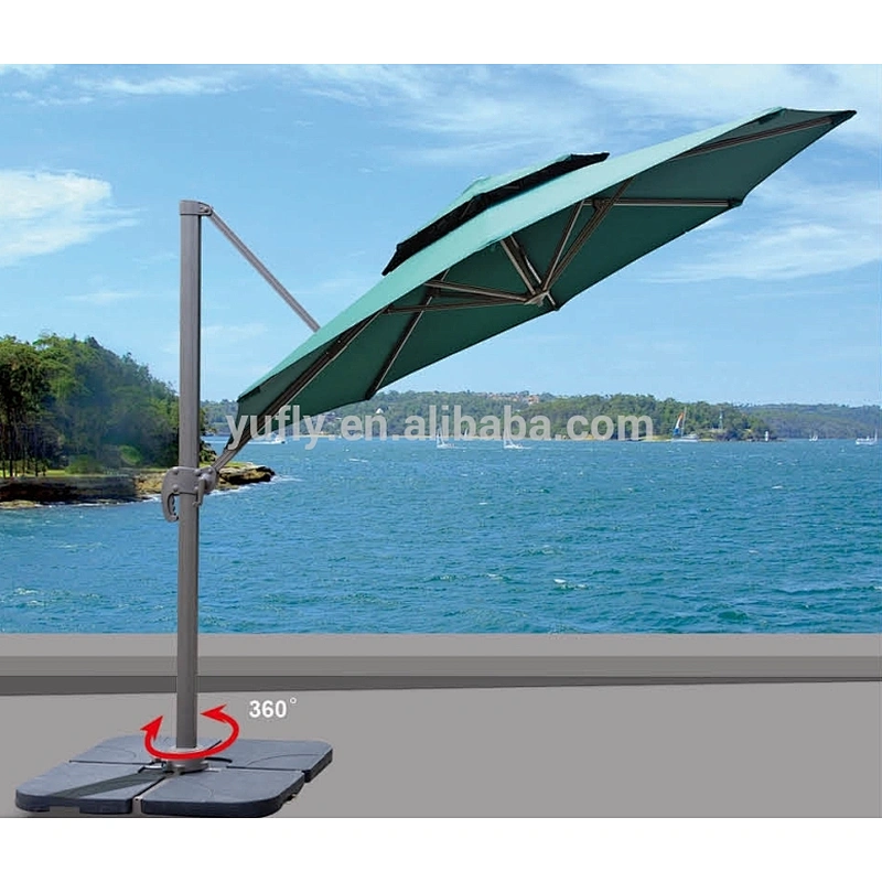 Outdoor Furniture Small Roma with canopy rotating function 3x3m 2.5x2.5m,Small outdoor patio parasol roma hanging umbrella