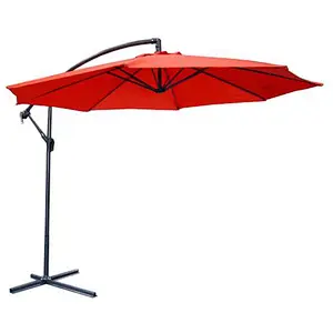 Outdoor furniture Banana Hanging with ti Garden Alum steel Patio umbrella