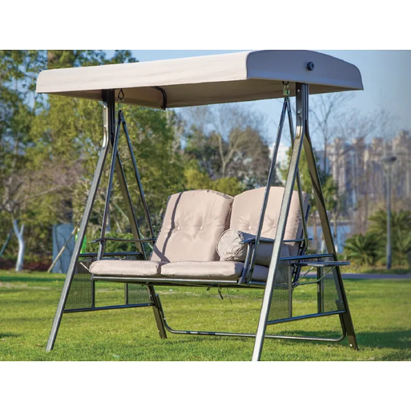 (Panama) Winter/Summer Double Tray Swing with Iron Mesh