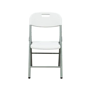 White Plastic Foldable Chair