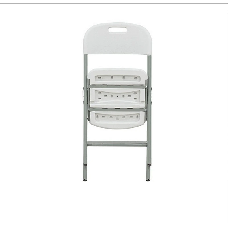 White Plastic Foldable Chair