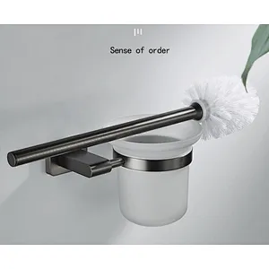 toilet brush and holder