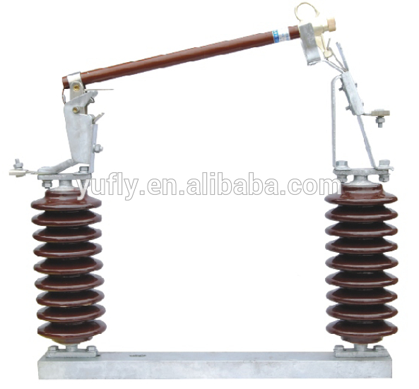 RW5 33kV high voltage pocelain expulsion drop out fuse cutout