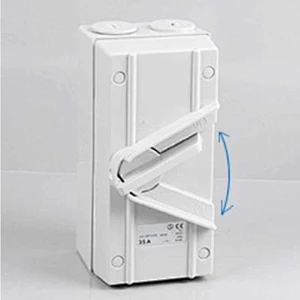 New weatherproof isolating switch Weather Protected Isolator Switch UKF WHT