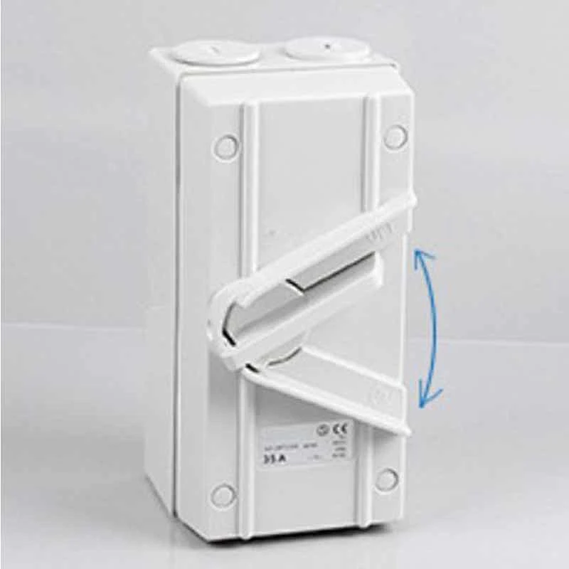 New weatherproof isolating switch Weather Protected Isolator Switch UKF WHT