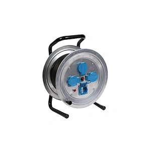 New Spray printed iron drum socket Multiple plug extension cable reel electrical cable reel