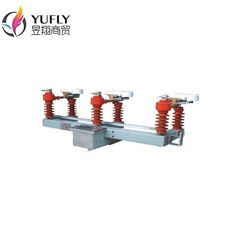 LBS FKW18-36kV 630A Outdoor pole mounted 3 pole hand operating with interrupter air load break switch