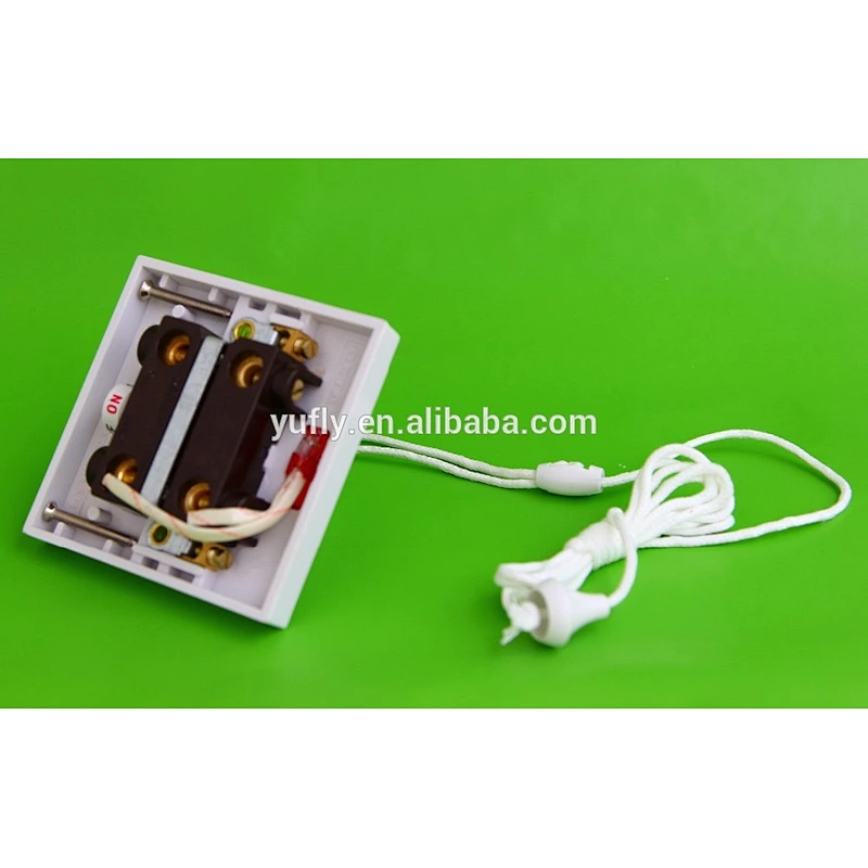 UK standard hot sale 10A 250V 1 way 2 ways pull switch
