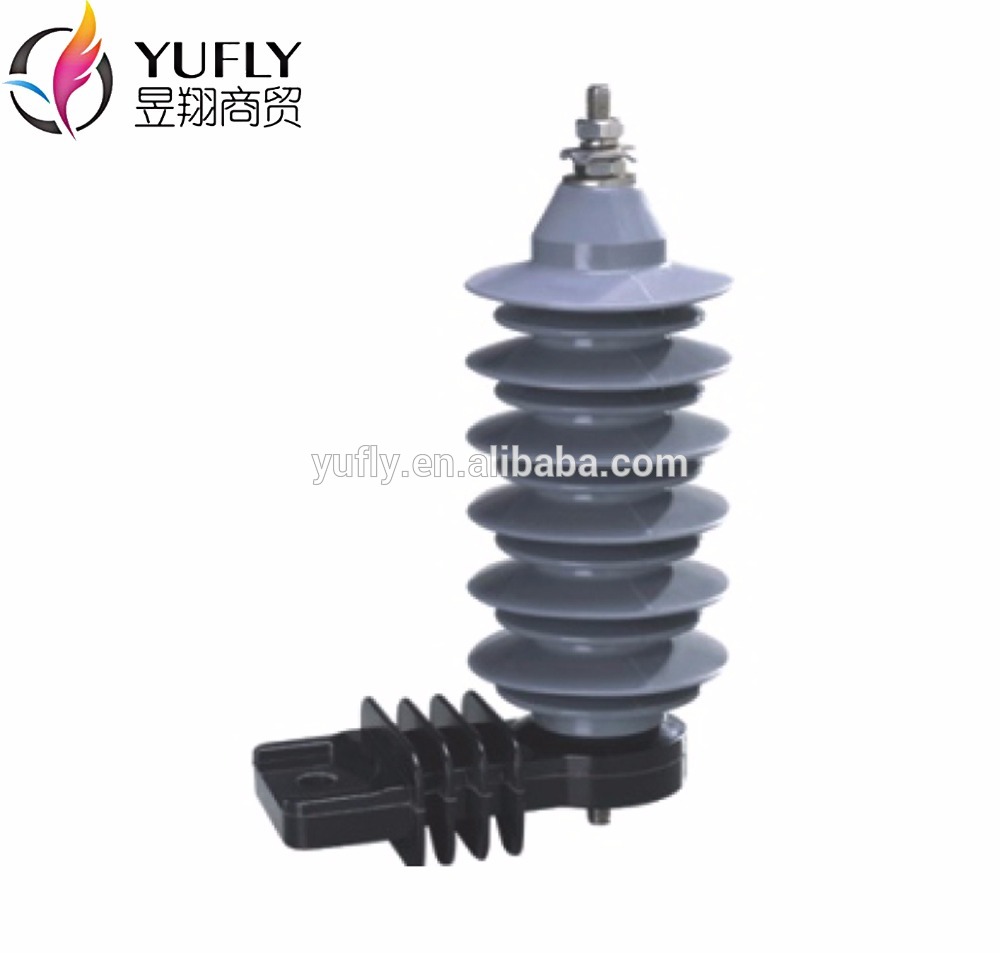 12kV 5kA Nominal Discharge Current Lightning Arrester with Polymeric Housing