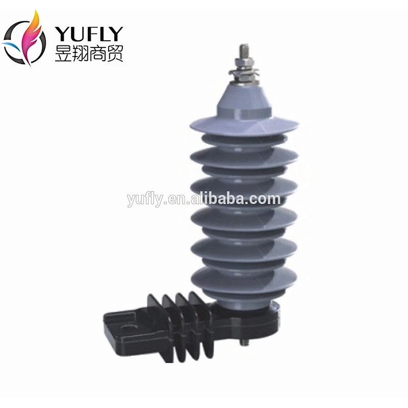 12kV 5kA Nominal Discharge Current Lightning Arrester with Polymeric Housing