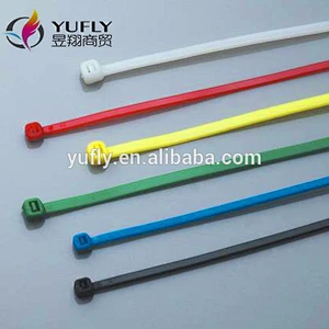 Hot Selling Self-locking Nylon Cable Ties Multi Sizes China Plastic Cable Ties