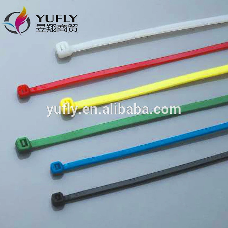 Hot Selling Self-locking Nylon Cable Ties Multi Sizes China Plastic Cable Ties