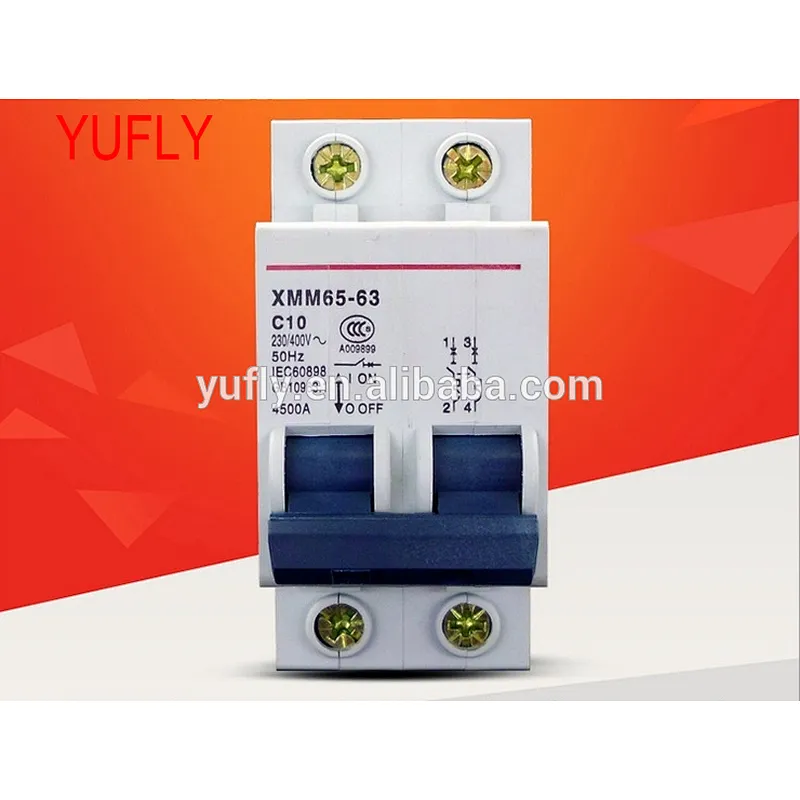 XMM65 mini circuit breaker with high-breaking capacity