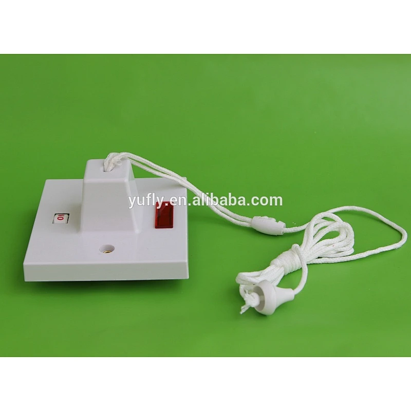 UK standard hot sale 10A 250V 1 way 2 ways pull switch