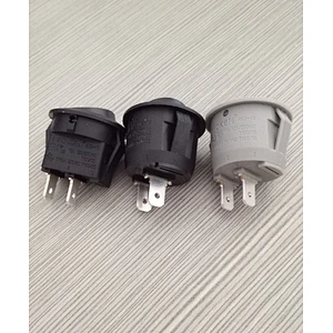 on/off plastic resetting switch round rocker switch marine rocker switch