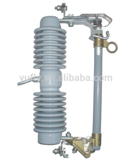 RW12-36 36kV high voltage fuse porcelain ceramic fuse holder dropout cutout fuse