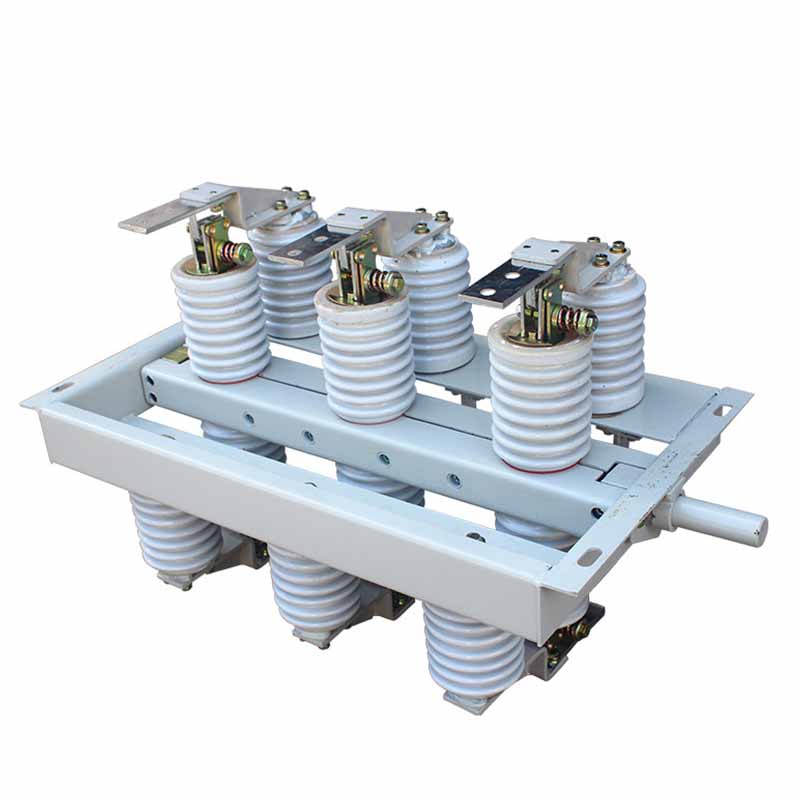 GN30-12 12kV 630A 3 phase Medium voltage Indoor Electric disconnect switch isolator hand disconnecting switch