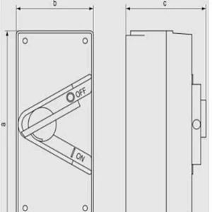 New weatherproof isolating switch Weather Protected Isolator Switch UKF WHT