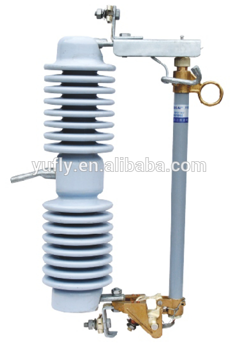 RW12-33 33kV high voltage porcelain expulsion drop out fuse cutout
