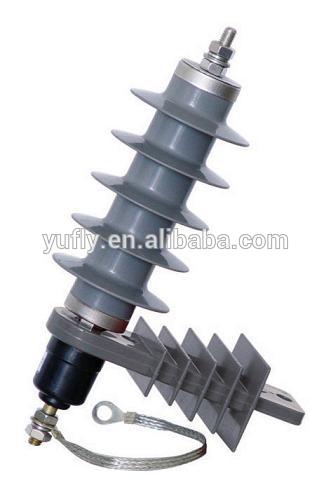 YH5W-11 11kV high voltage lightning arrester silicon rubber surge arrester