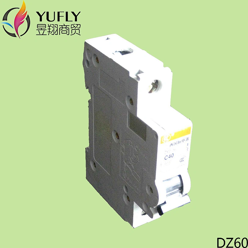 DZ60 1P MCB Modular Circuit Breaker 20KA 10KA 6KA 1A to 63Aoo Type B C D Gd quality mini circuit breaker