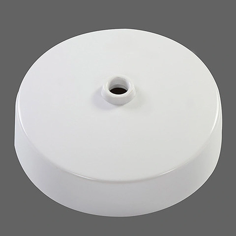 6A Electrical Bakelite ceiling rose with clear polycarbonate base , ceiling rose
