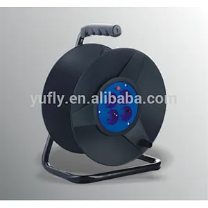 Power Reel 30m 50m Sizes Electric Retractable Cable Reel European Extension Cable reel