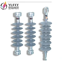 36kV high voltage composite suspension insulator silicon rubber insulator