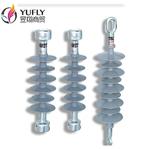 36kV high voltage composite suspension insulator silicon rubber insulator