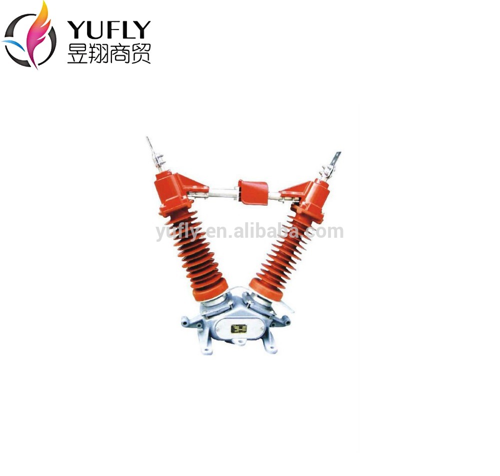 GW5-12 12kV High voltage Outdoor pole mounted hand operating disconnecting switch isolator disconnector air break switch
