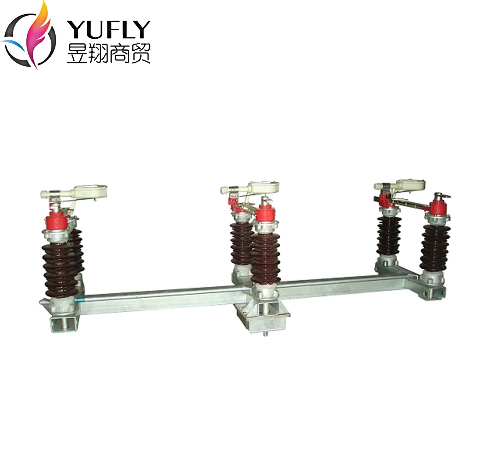LBS FKW18-40.5kV 630A Outdoor pole mounted 3 pole hand operating with interrupter air load break switch