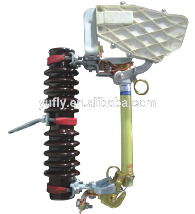 RW10-12F 12kV high voltage expulsion drop out fuse arc extinguish cover protection porcelain ceramic cutout fuse